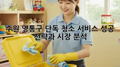 수원 영통구 단독 청소 서비스: 성공 전략과 시장 분석